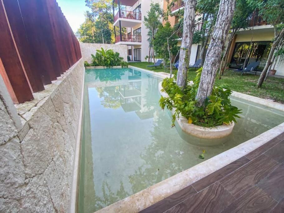 Suit Next To The Common Top Roof Exclusive Building Kingsize Bed 2 Super Pools, Gym, Grill Tulum Extérieur photo