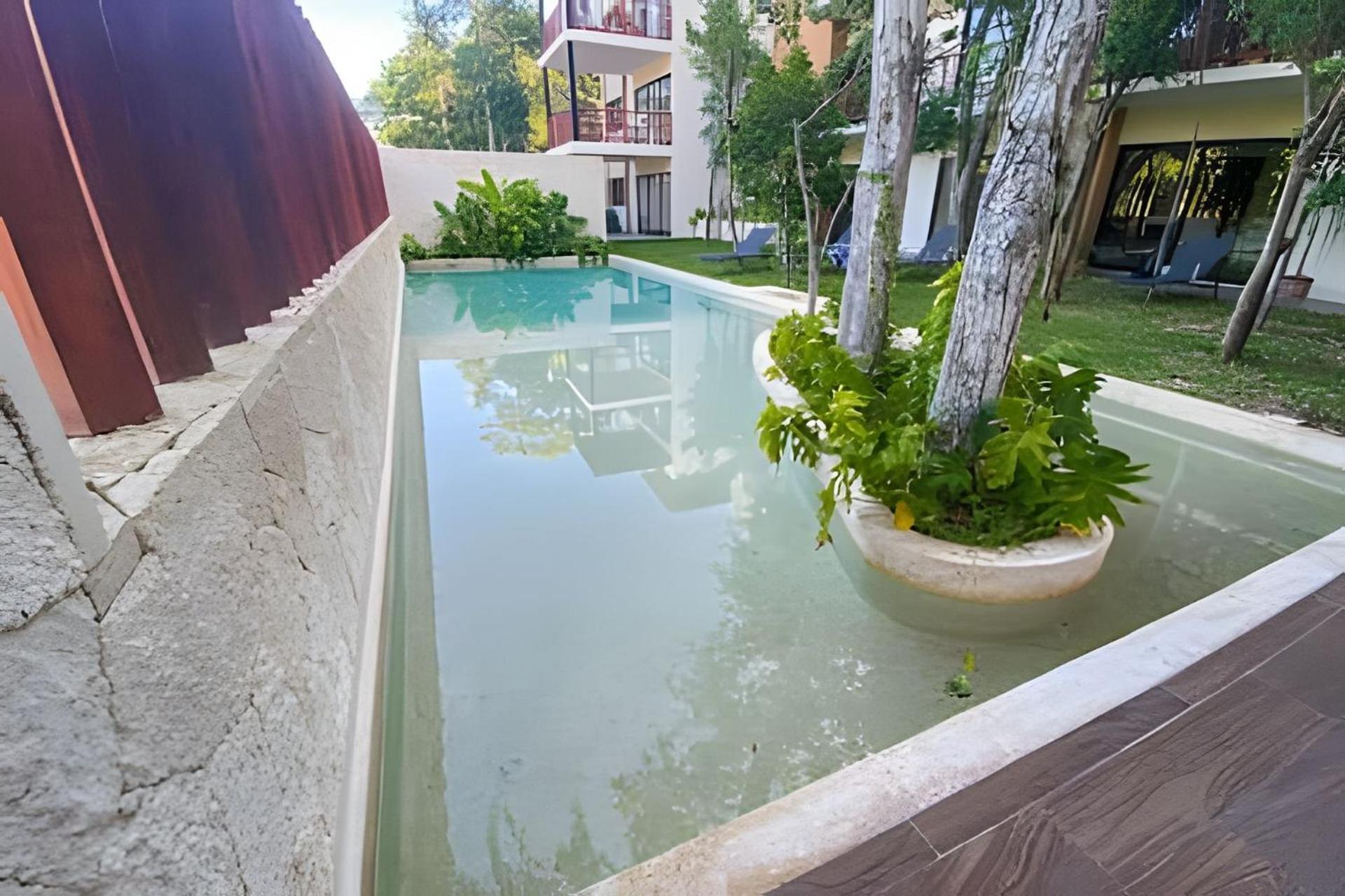 Suit Next To The Common Top Roof Exclusive Building Kingsize Bed 2 Super Pools, Gym, Grill Tulum Extérieur photo