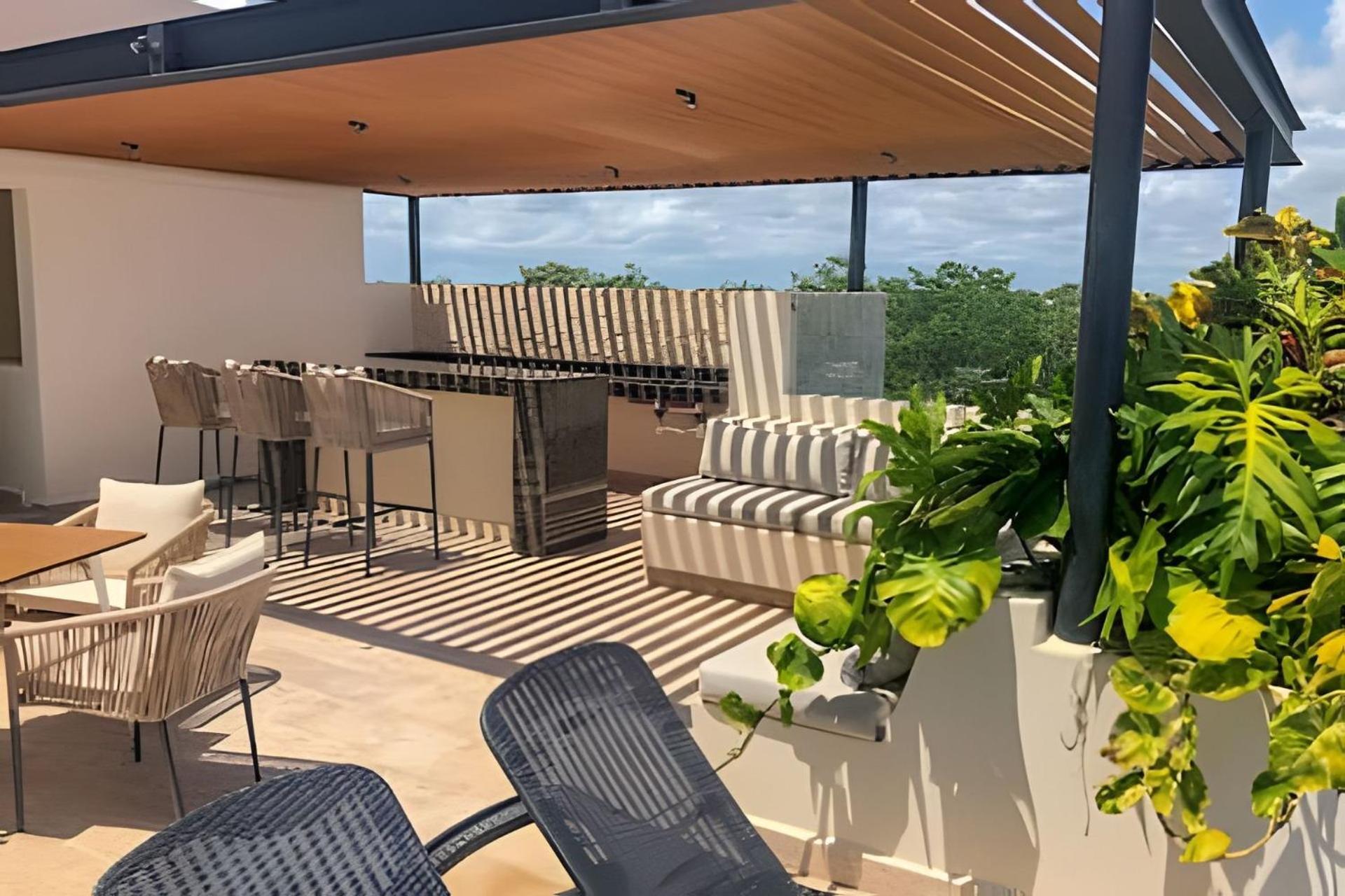 Suit Next To The Common Top Roof Exclusive Building Kingsize Bed 2 Super Pools, Gym, Grill Tulum Extérieur photo